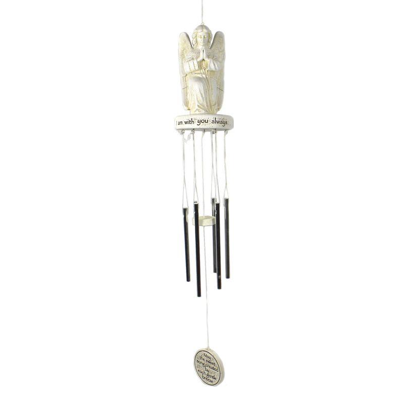 Home Decor 18.0 Inch Praying Angel Windchime Bereavement Gentle Breeze Bells And Wind Chimes