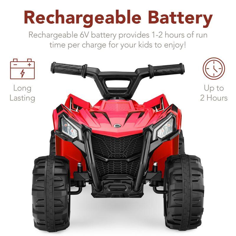 Best Choice Products 6V Kids Ride-On 4-Wheeler Quad ATV Car w/ 1.8mph Max Speed, Treaded Tires