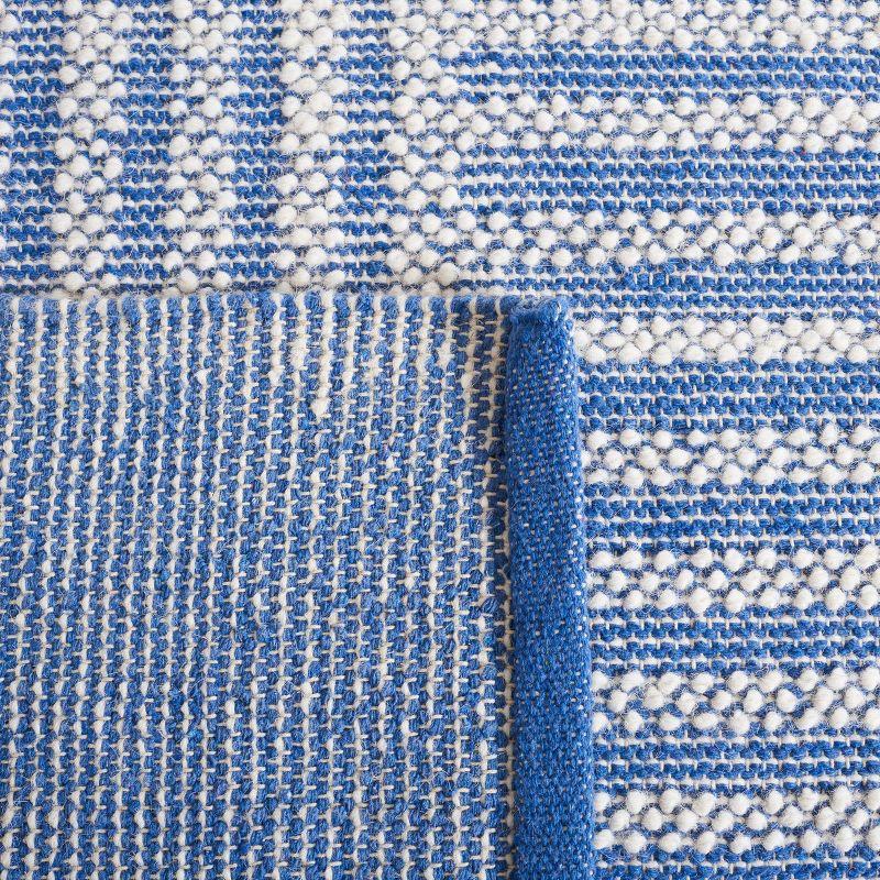 Natura NAT227 Hand Woven Indoor Area Rug - Ivory/Blue - 8'x10' - Safavieh