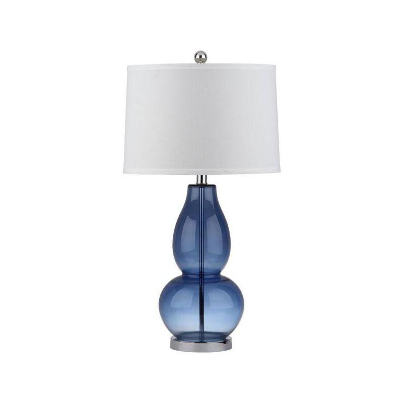 Mercurio Double Gourd Lamp (Set of 2) - 28.5 Inch Height - LIT4155 - Blue - Safavieh