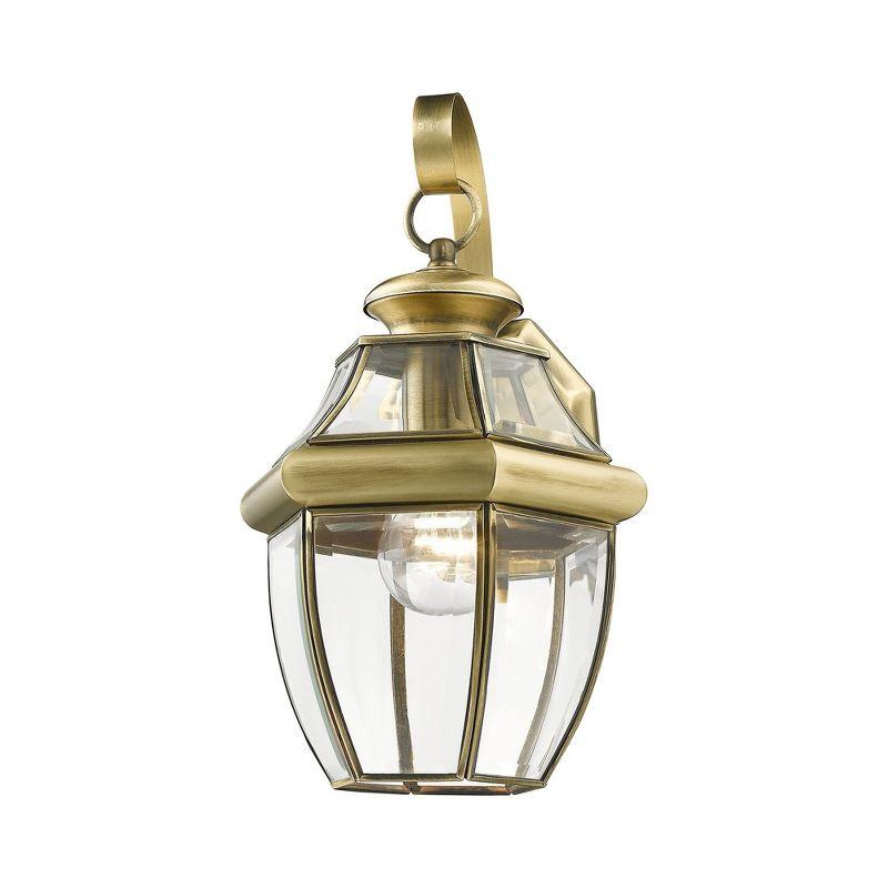 Livex Lighting Monterey 1 - Light Wall Light in  Antique Brass