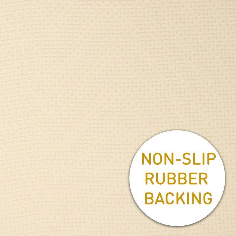 Honeycomb Memory Foam Non-Slip 16" x 16" Chair Cushion Pad with Ties, Yellow, 4 Pack