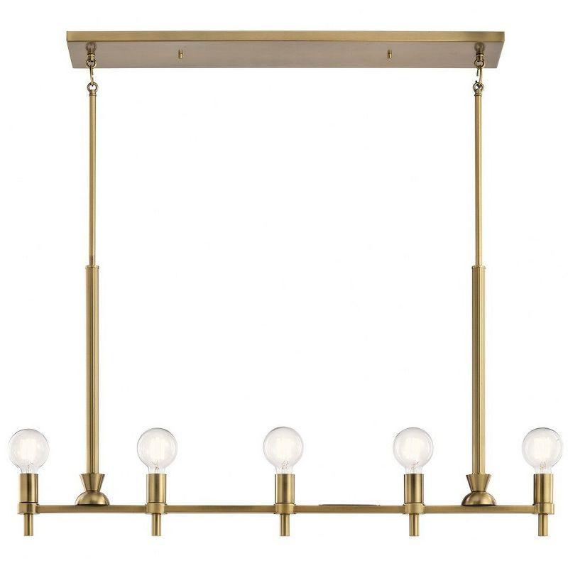 Kichler Lighting Torvee 5 - Light Chandelier in  Brushed Natural Brass