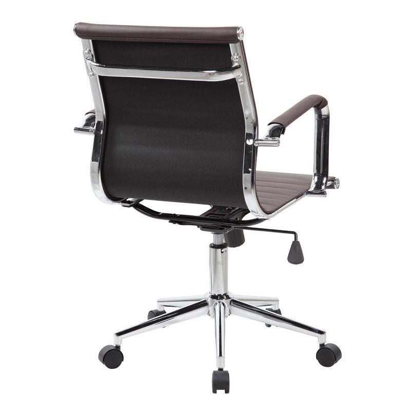 Modern Medium Back Executive Office Chair - Techni Mobili