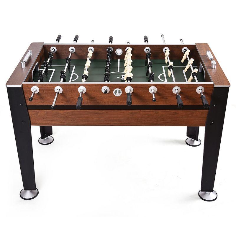 Costway 54'' Foosball Soccer Table Competition Sized Football Arcade Indoor Game Room