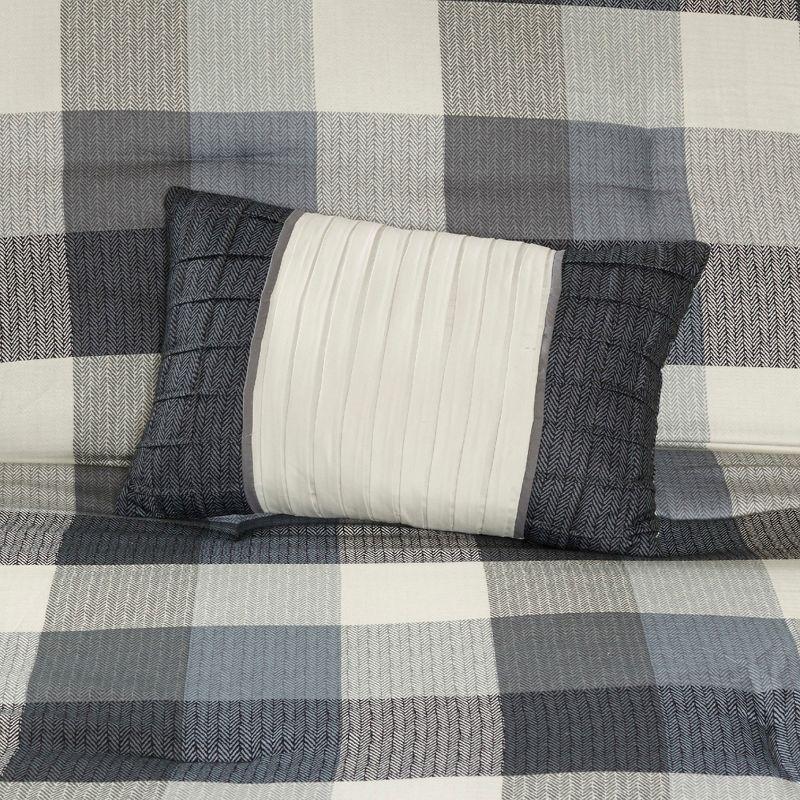 Madison Park Ridge 7 Piece Herringbone Comforter Set