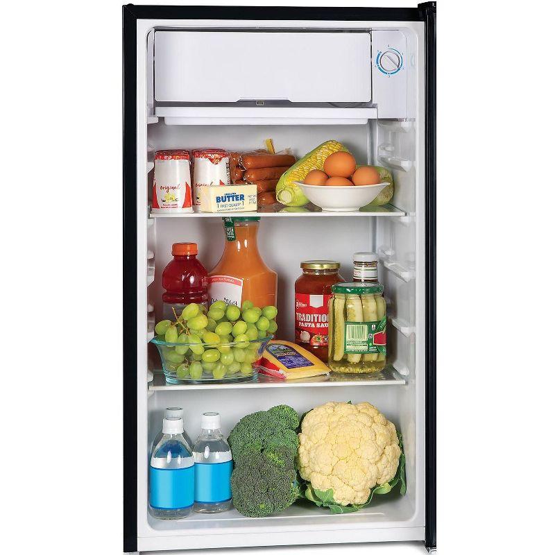 Igloo Igloo 3.2 Cubic Feet Freestanding Mini Fridge with Freezer