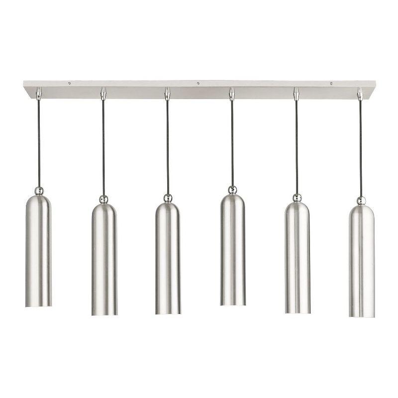 Ardmore Brushed Nickel 6-Light Modern Island Pendant