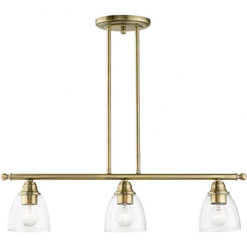 Livex Lighting Montgomery 3 - Light Chandelier in  Antique Brass