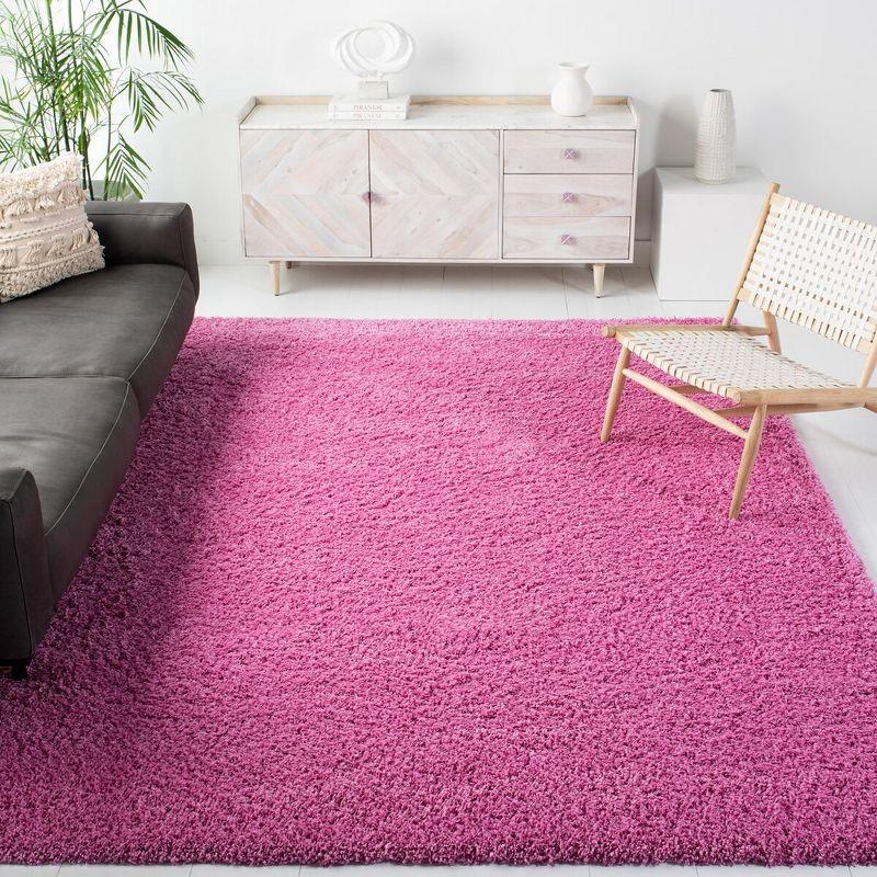 Shag SG151 Power Loomed Indoor Area Rug - Pink - 8'x10' - Safavieh.