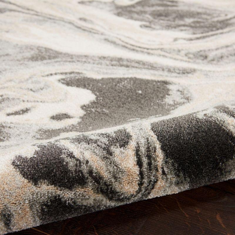 Inspire Me Home Decor Elegance Modern Marbled Indoor Area Rug