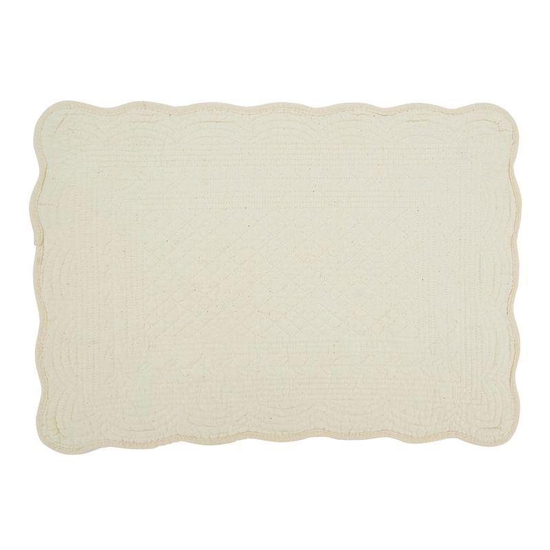 Cotton No Pattern Rectangle Placemat