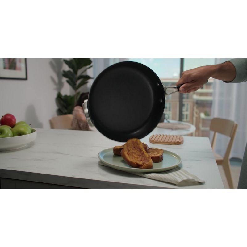 Select by Calphalon with AquaShield Nonstick 9pc Space-Saving Cookware Set: Stackable Pans, Stay-Cool Handles, Dishwasher-Safe