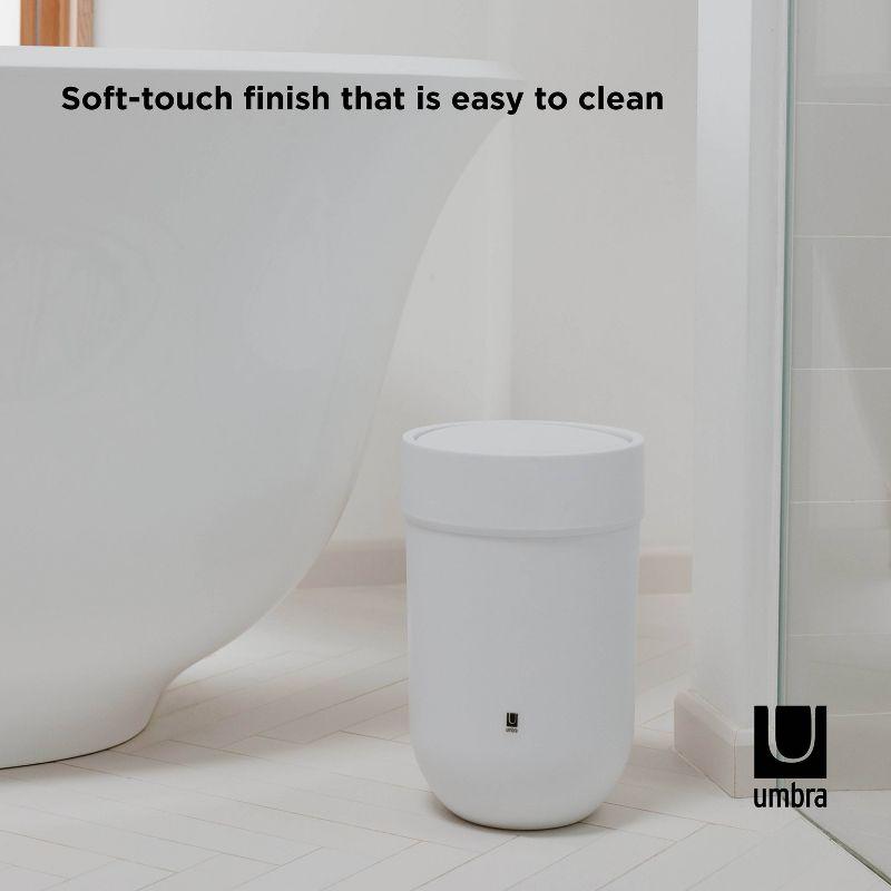 Touch Lidded Waste Can