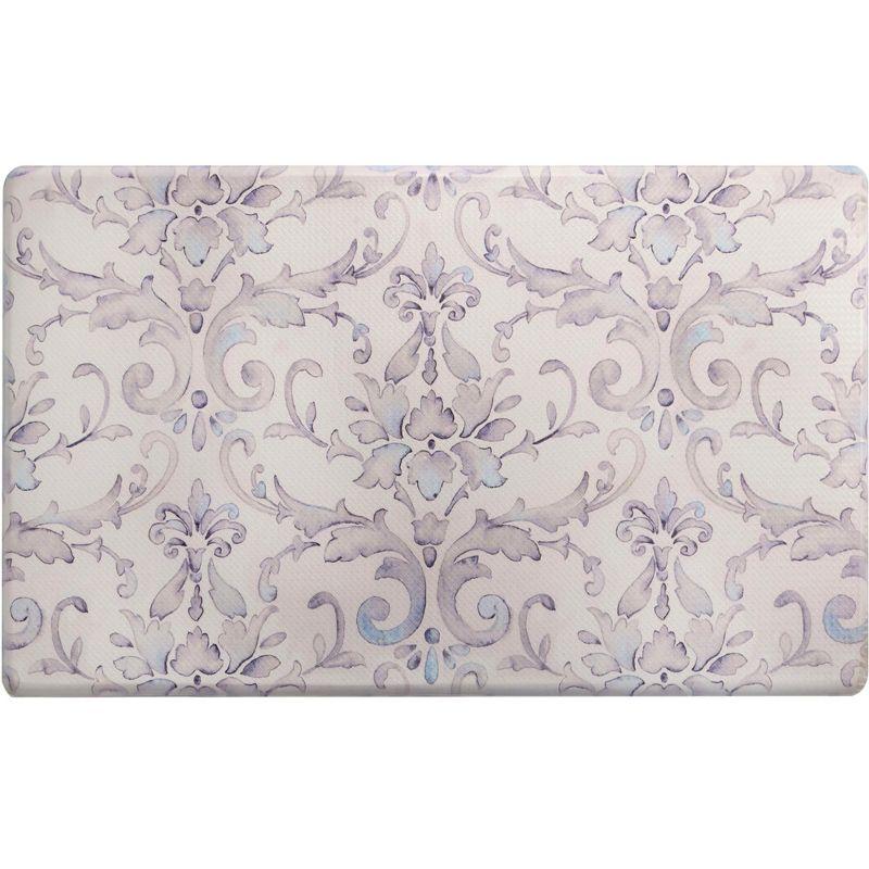 SoHome Cozy Living Watercolor Damask Anti-Fatigue Mat