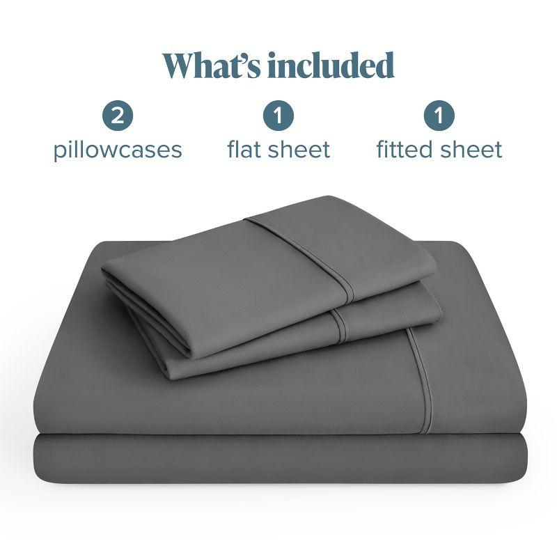 4 Piece Sheet Set - Ultra Soft, Double Brushed, Easy Care - Bare Home