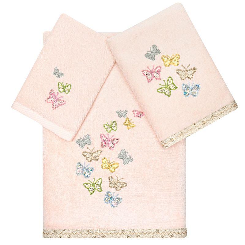 Linum Home Textiles 3 Piece 100% Turkish Cotton Towel Set