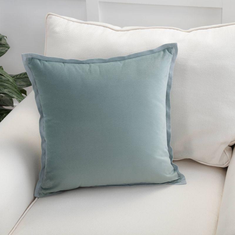 Velvet Flange Throw Pillow - Pillow Perfect