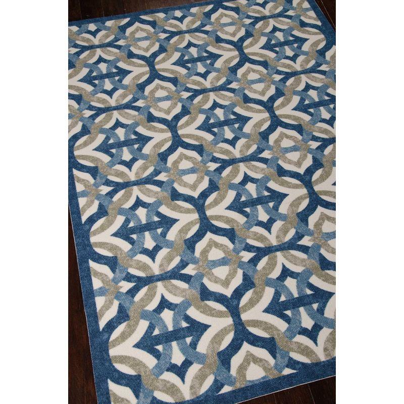 Waverly Sun & Shade "Tipton" Celestial Indoor/Outdoor Area Rug by Nourison SND30 5'3" x 7'5"