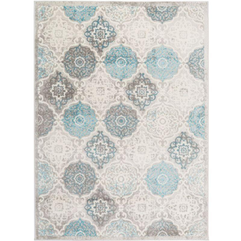 Home Dynamix Boho Andorra Transitional Damask Area Rug