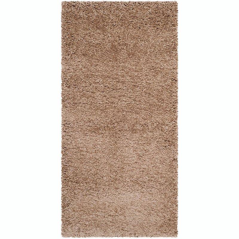 Milan Shag SG180 Power Loomed Indoor Accent Rug - Dark Beig - 2'x4' - Safavieh