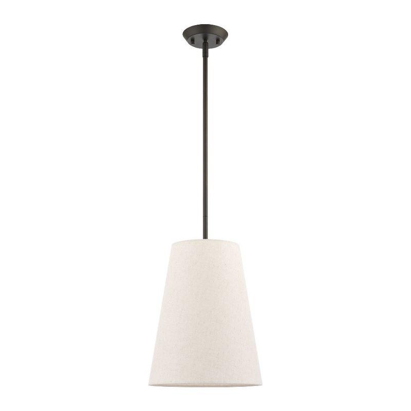 Livex Lighting Prato 1 - Light Pendant in  Bronze