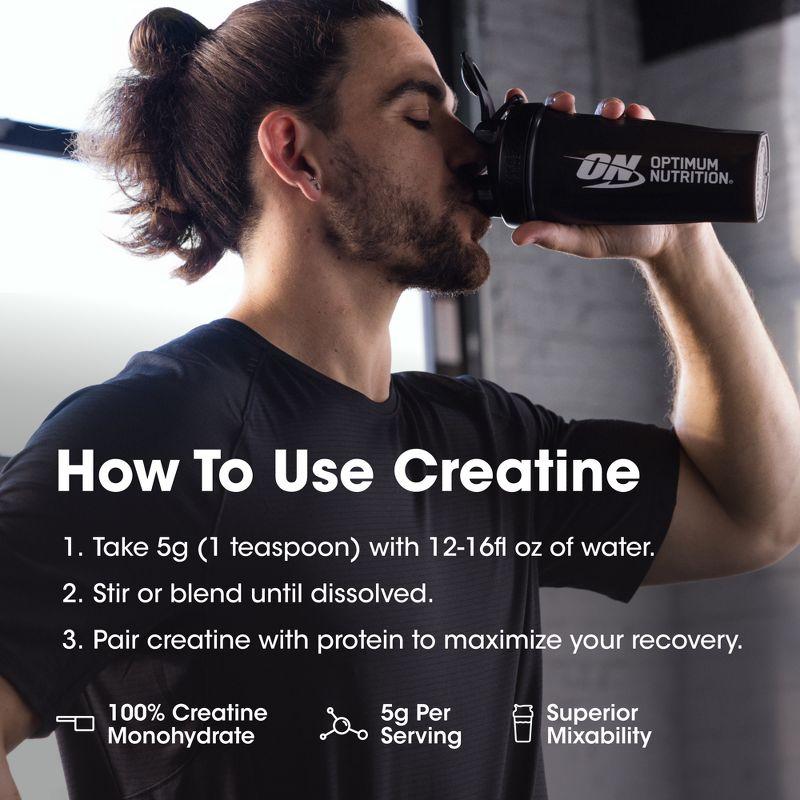 Optimum Nutrition Creatine Sports Nutrition Supplement Powder - 300g: Energy, Dieting, Powder Form