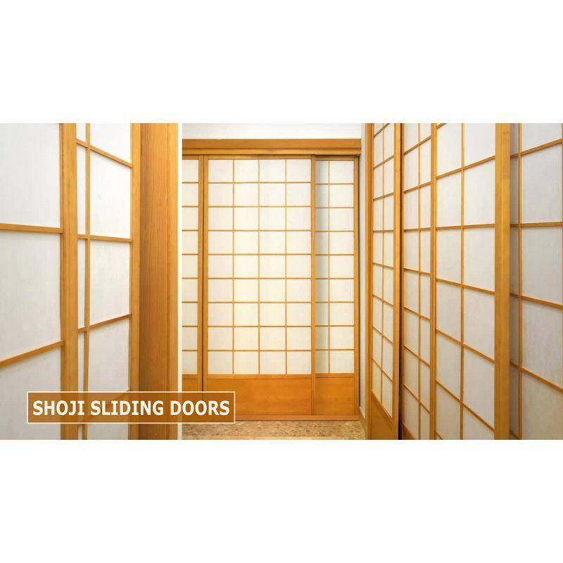 6' Tall Double Sided European Doors Canvas Room Divider