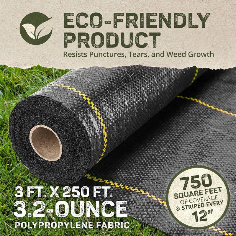 DeWitt Pro 5 5oz Commercial Landscape Weed Barrier Ground Fabric