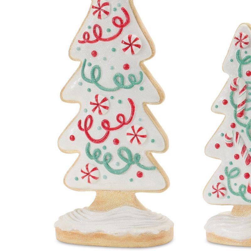 Melrose Gingerbread Holiday Tree (Set of 2)