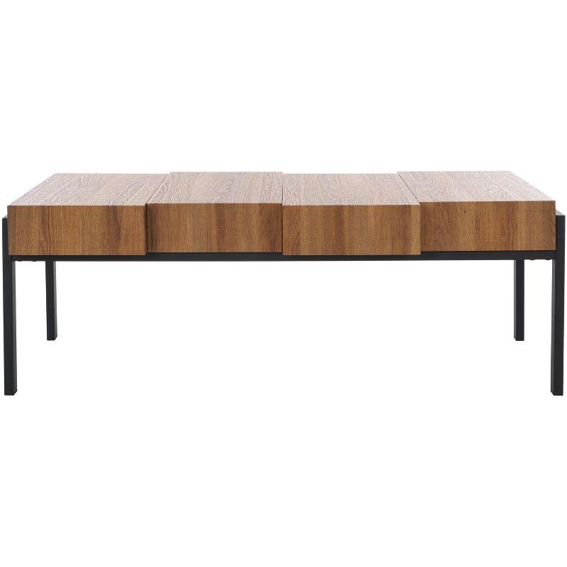 Alexander Coffee Table - Brown/Black - Safavieh