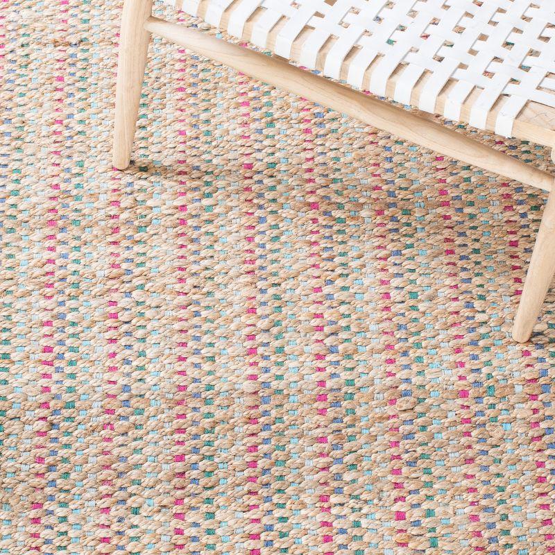 Cape Cod CAP811 Hand Woven Area Rug - Aqua - 3'x5' - Safavieh.