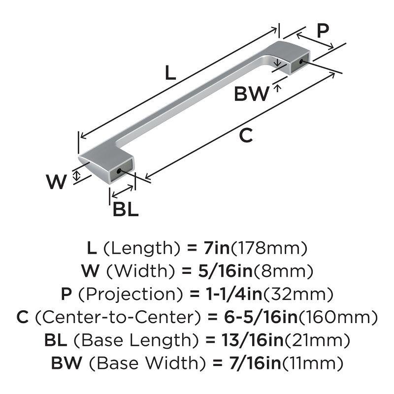 Riva 6 5/16" Center to Center Bar Pull