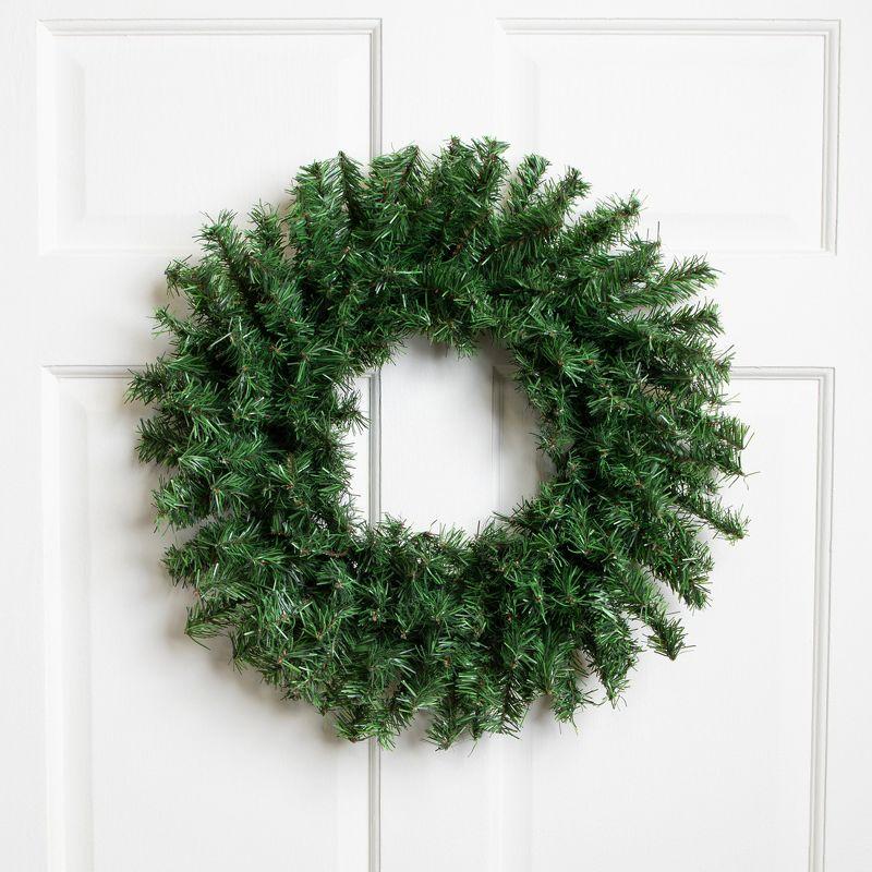 Canadian Pine Artificial Christmas Wreath Unlit