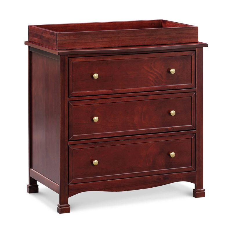 Kalani Rich Cherry 3-Drawer Nursery Dresser