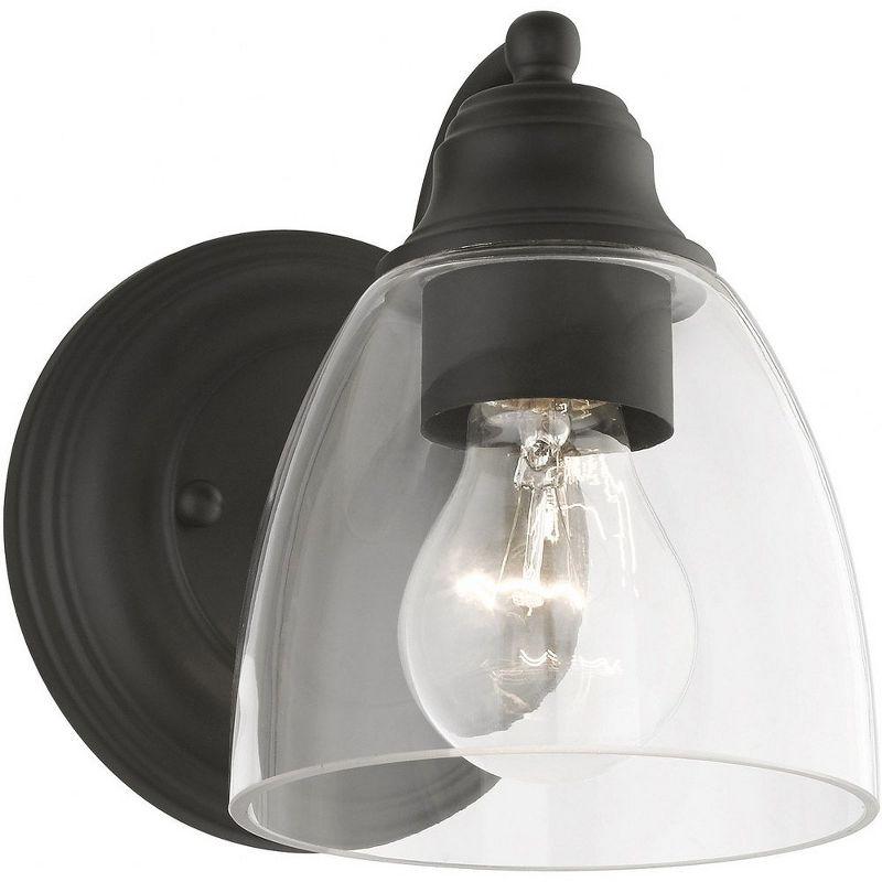 Livex Lighting Montgomery 1 - Light Vanity in  Black