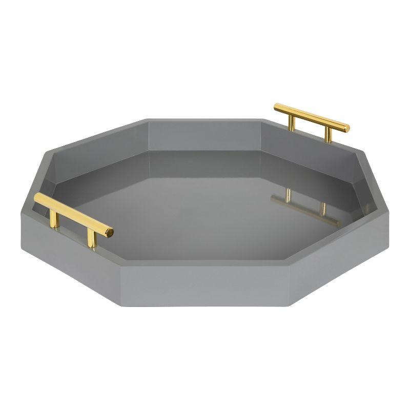 Kate and Laurel Lipton Radius Rectangle Tray