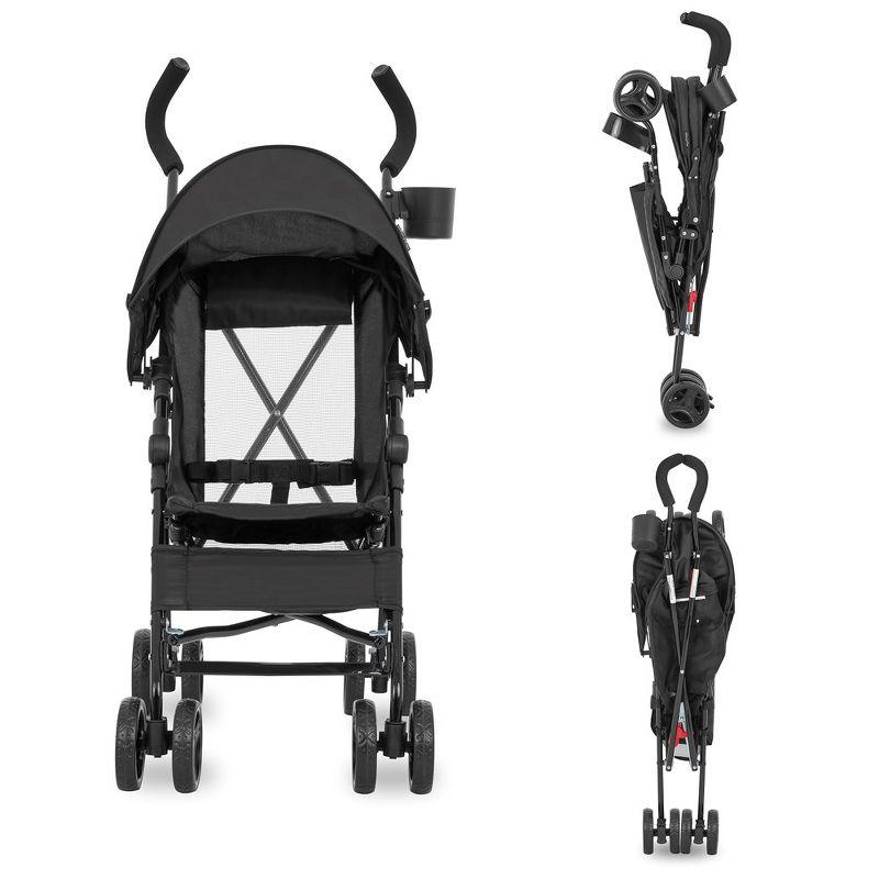 Dream On Me Rover Convenience Stroller in Black