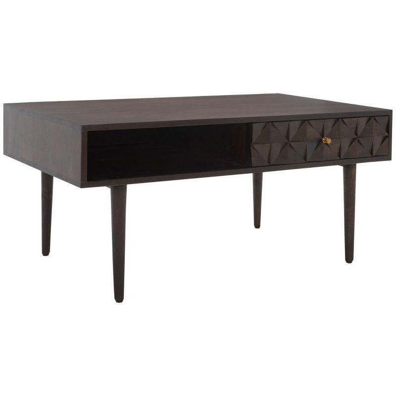 George Oliver Lilyth Solid Wood Coffee Table