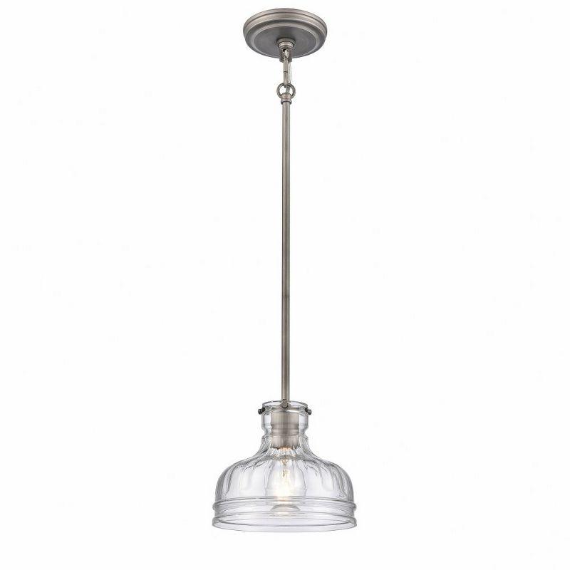 Elk Home Orinoco 1 - Light Pendant in  Weathered Zinc