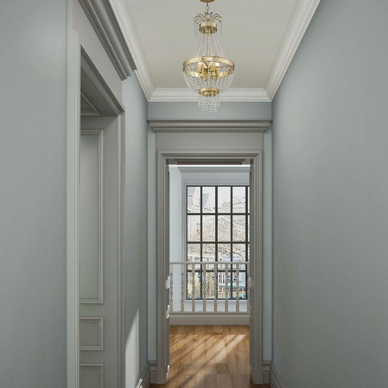 Livex Lighting Valentina 4 - Light Chandelier in  Winter Gold