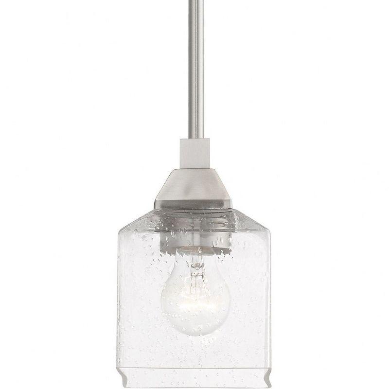 Livex Lighting Aragon 1 - Light Pendant in  Brushed Nickel