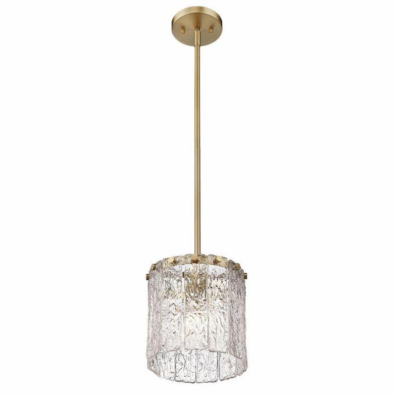 Z-Lite Glacier 1 - Light Pendant in  Modern Gold