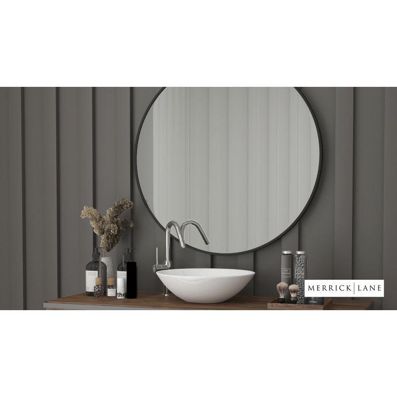 Merrick Lane Monaco Accent Mirror for Bathroom, Vanity, Entryway, Dining Room, & Living Room