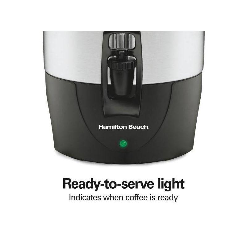 Hamilton Beach Hamilton Beach® BrewStation® 40-Cup Stainless Steel Dispensing Coffee Urn