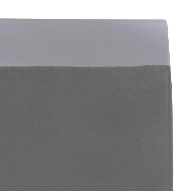 Zen Accent Stool - Indoor/Outdoor - VNN1000 - Gray - Safavieh