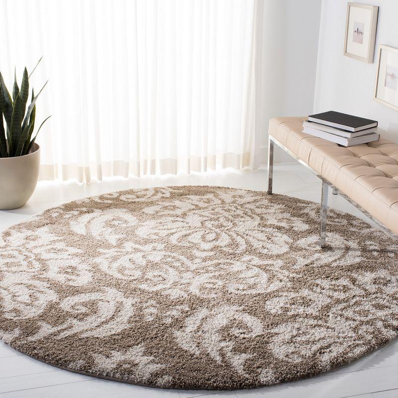 Florida Shag SG460 Power Loomed Area Rug  - Safavieh