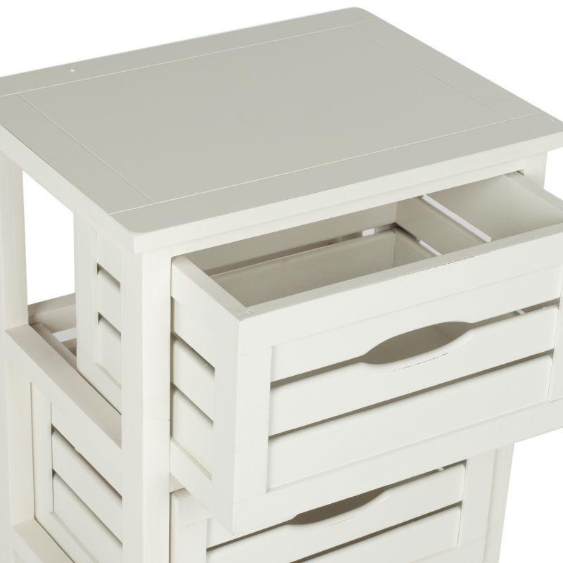 Samara 3 Drawer Cabinet - AMH5713 - Distressed Cream - Safavieh Couture