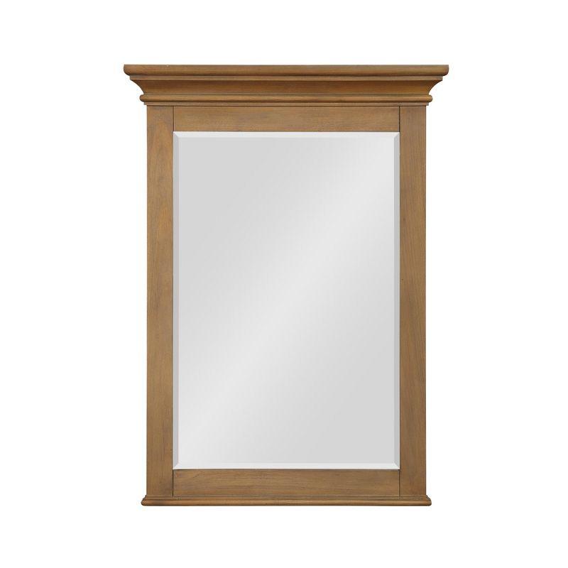 Natural Rustic Wood Full Length Rectangular Mirror