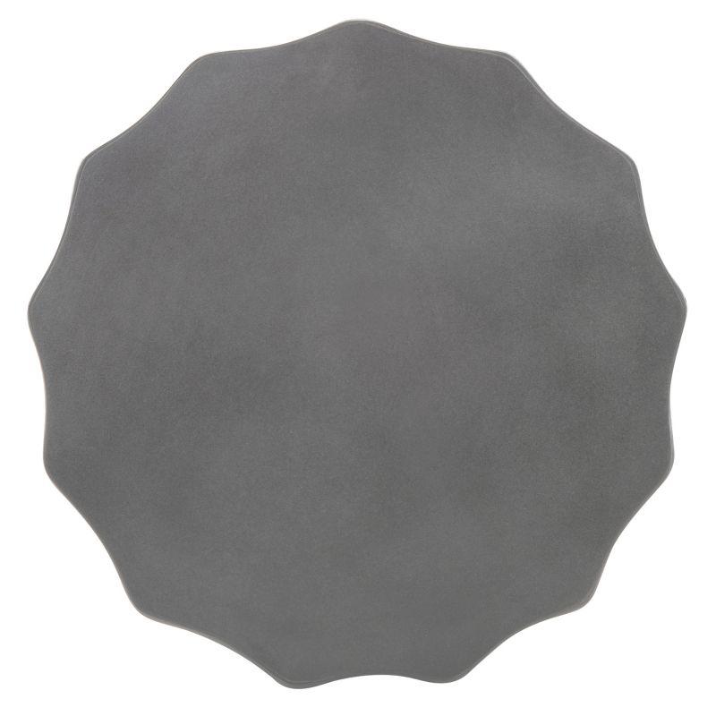 Jaslyn Accent Stool - Indoor/Outdoor - VNN1010 - Gray - Safavieh